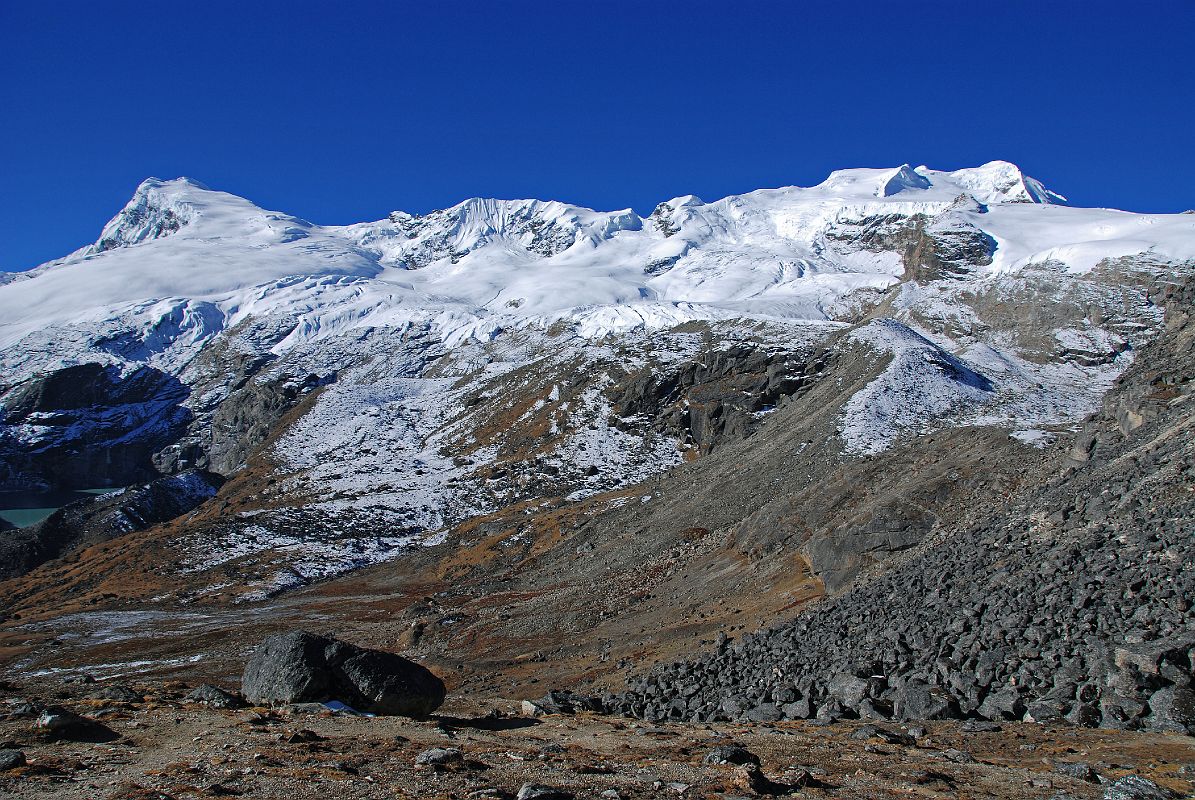 12 02 Naulech And Mera Peak From Above Kongme Dingma